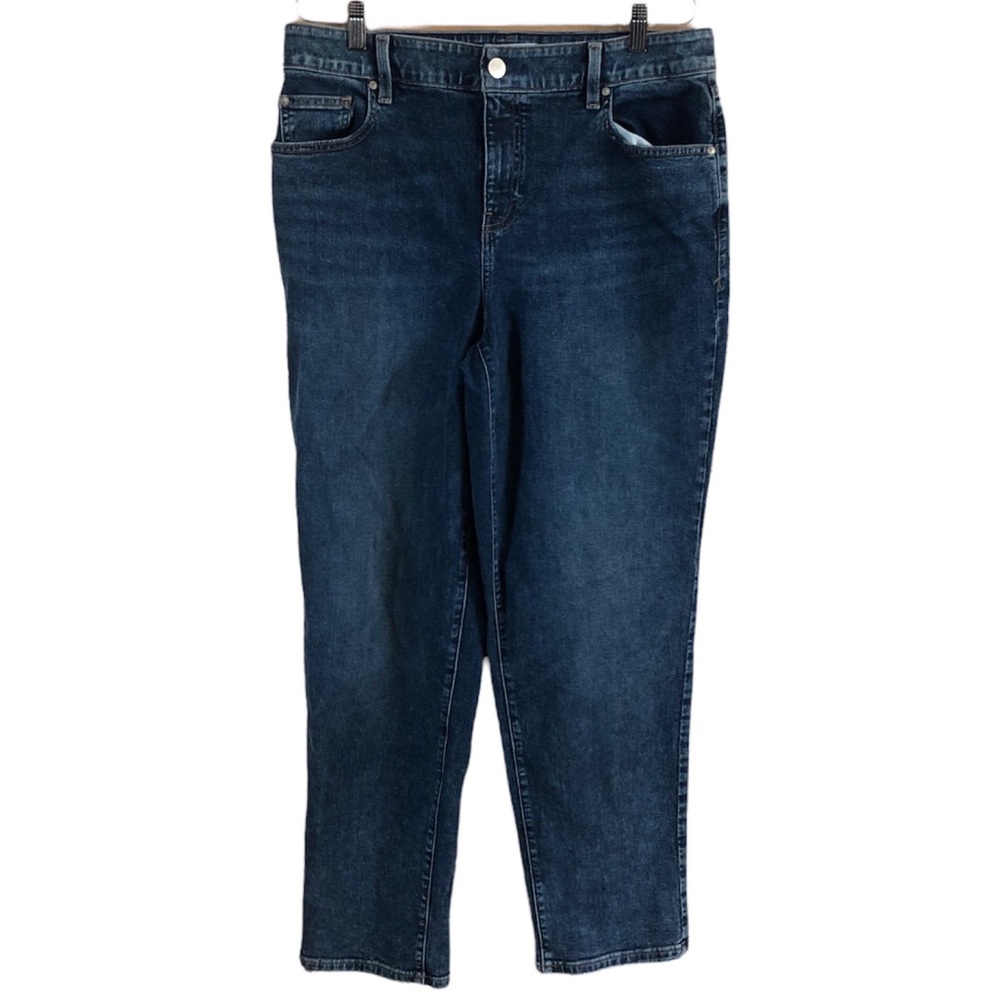 Lane Bryant || Flex Magic Waistband High Rise Girlfriend Straight Jean